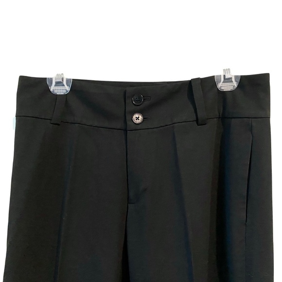 Lauren By Ralph Lauren Black Wide Leg Slacks Size 4 - Picture 3 of 10